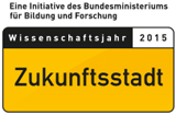 Logo Wissenschaftsjahr 2015 - Zukunftsstadt