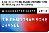 Logo Wissenschaftsjahr 2013 - Demografischer Wandel